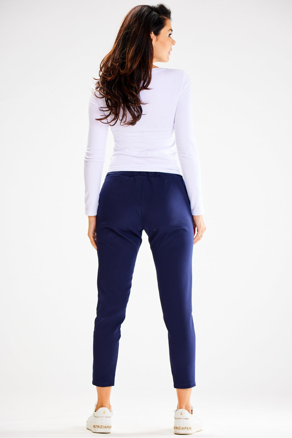 Awama Navy Bodycon Joggers - view 3