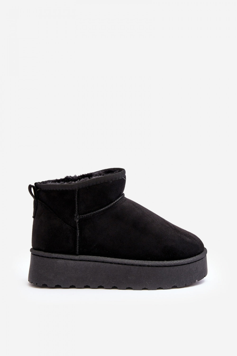 Step In Style Xamella Black Faux Suede Platform Snow Boots - view 3