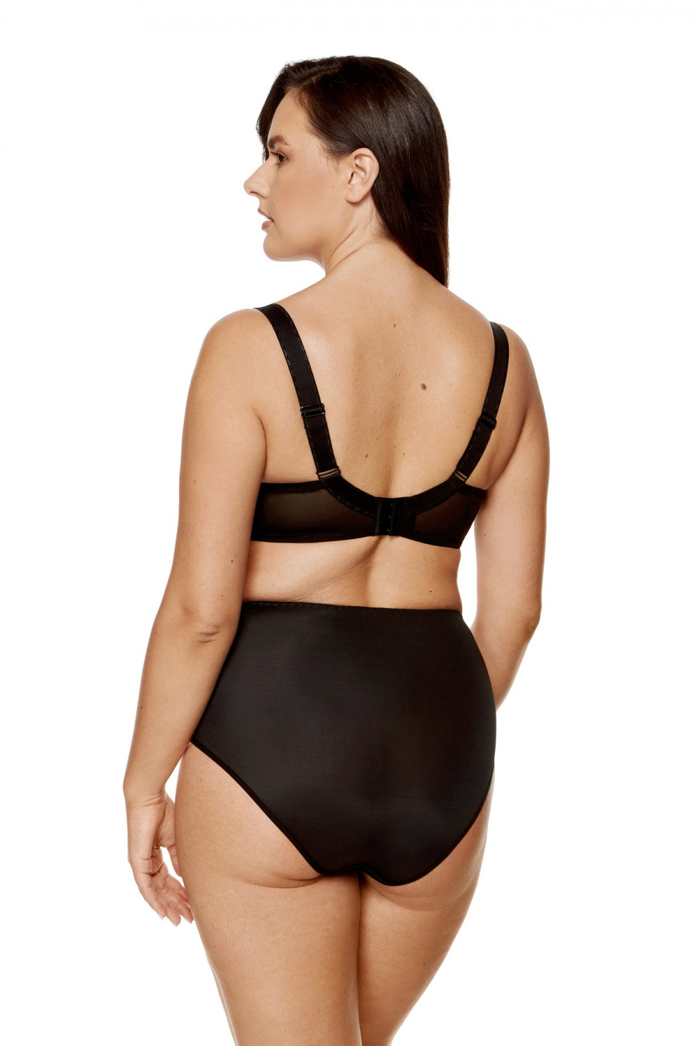 Gorteks Zara Black Mesh Soft Bra - view 3