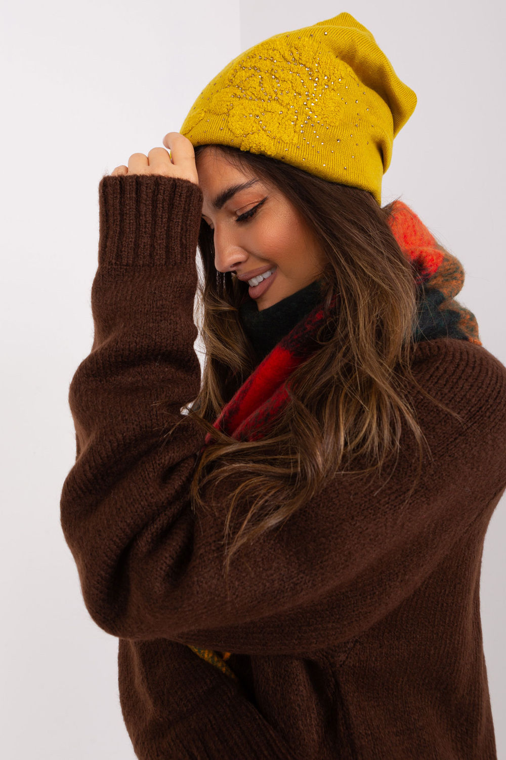 AT Olive Beanie Hat - view 2