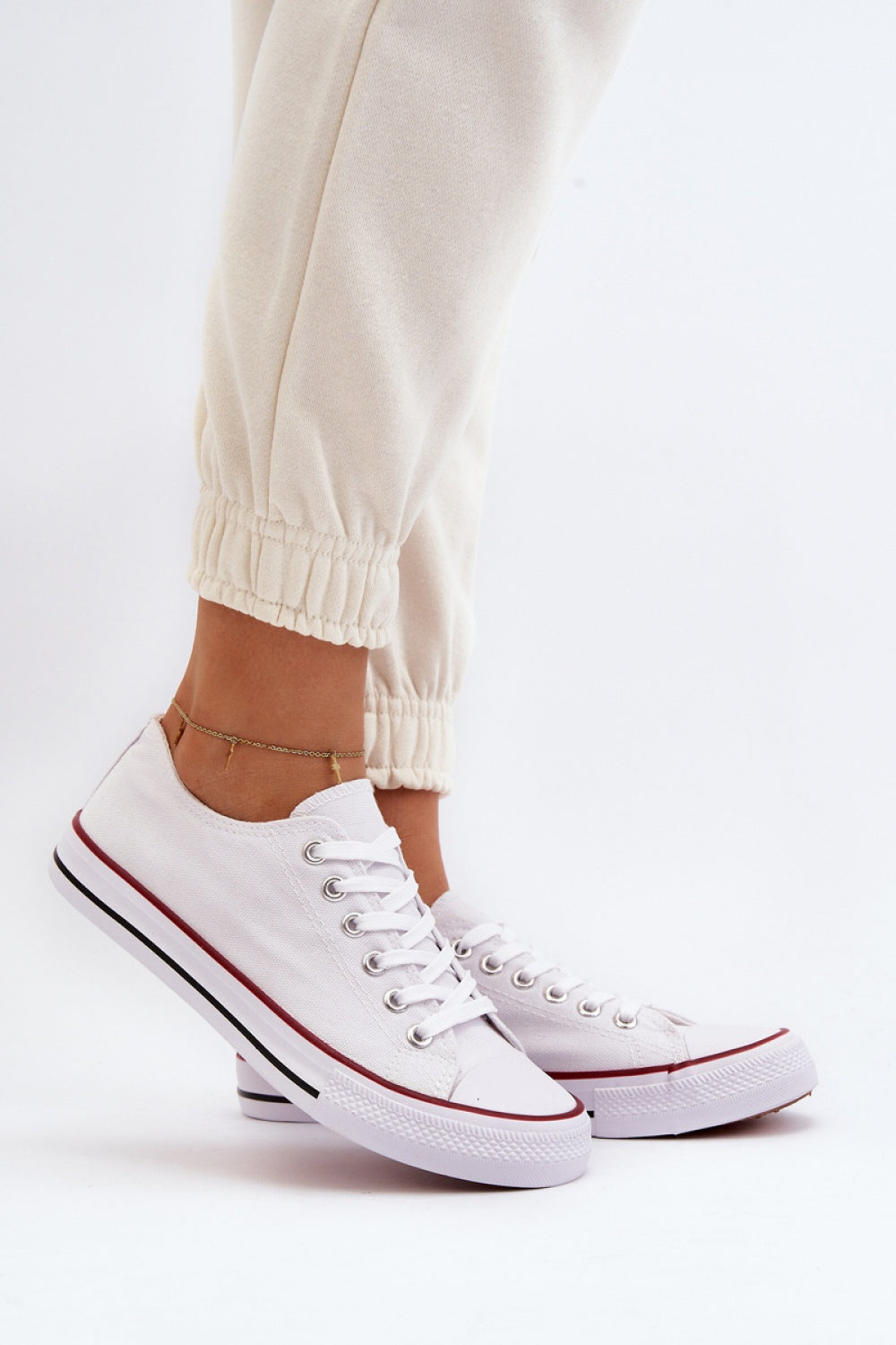Step In Style Isiltara White Trainers - view 3