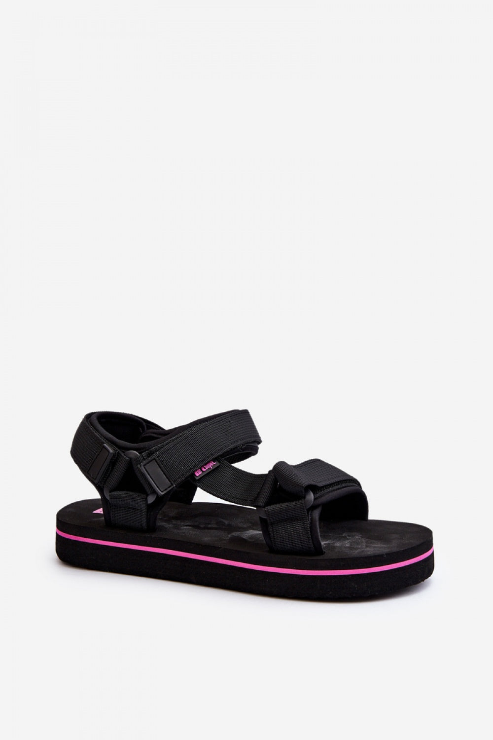 Step In Style Lee Cooper Black Platform Sandals - view 2