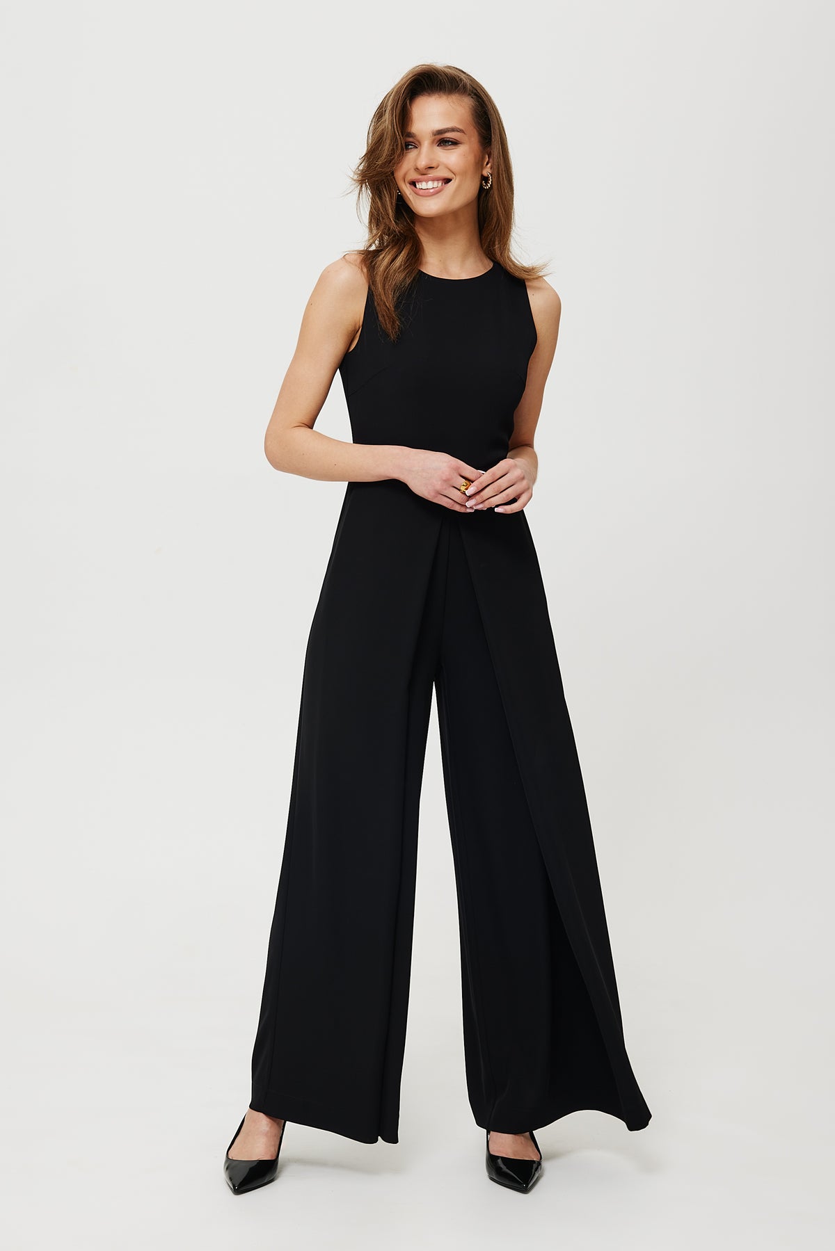 Makover Black Bodycon Sleeveless Jumpsuit