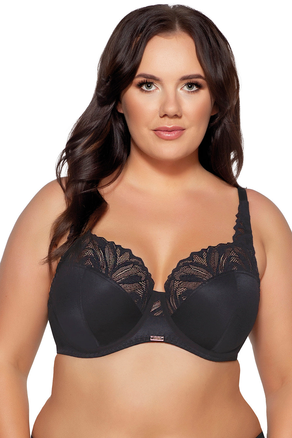 Ava Yasemin Black Lace Soft Bra