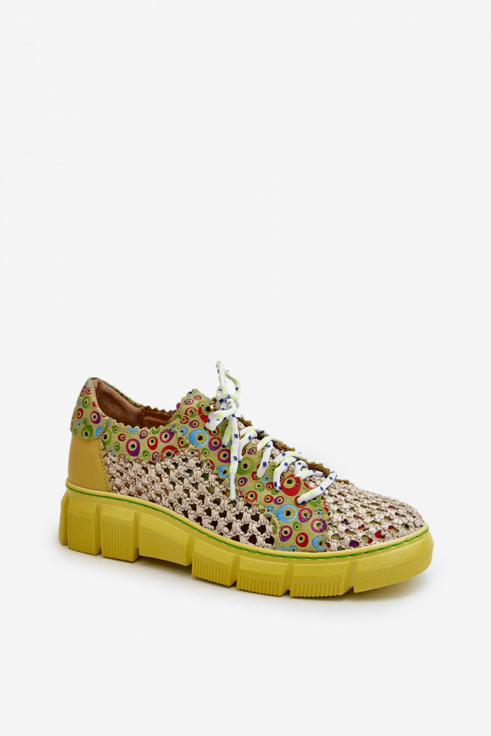 Step In Style Maciejka Lime Leather Shoes - view 2