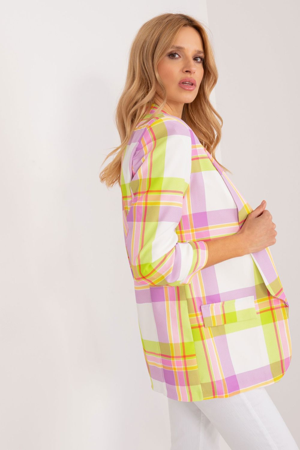 Italy Moda Lime Jacket - view 2