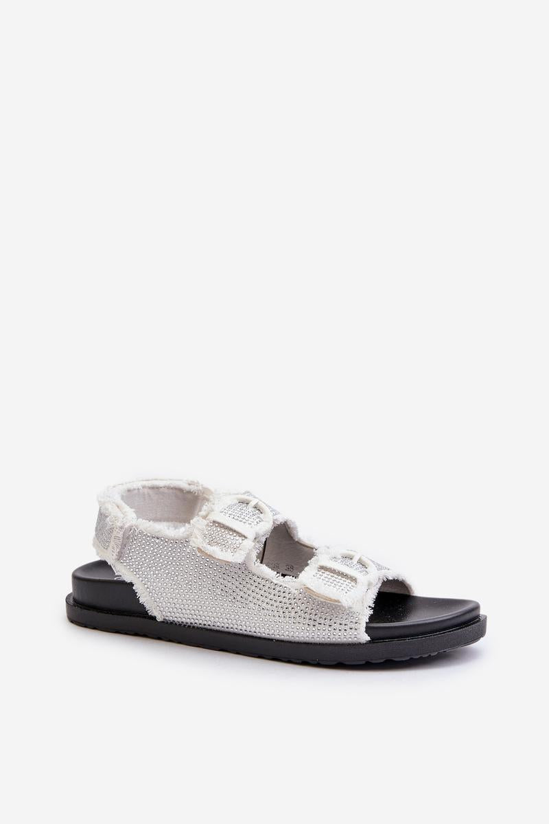 Step In Style Irmale White Platform Sandals - view 2