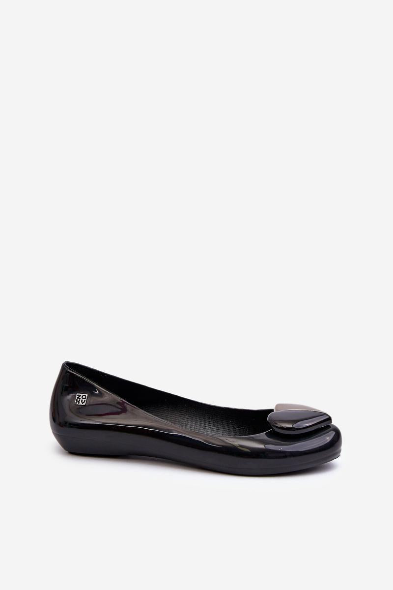 Step In Style Zaxy Black Ballet Flats - view 2