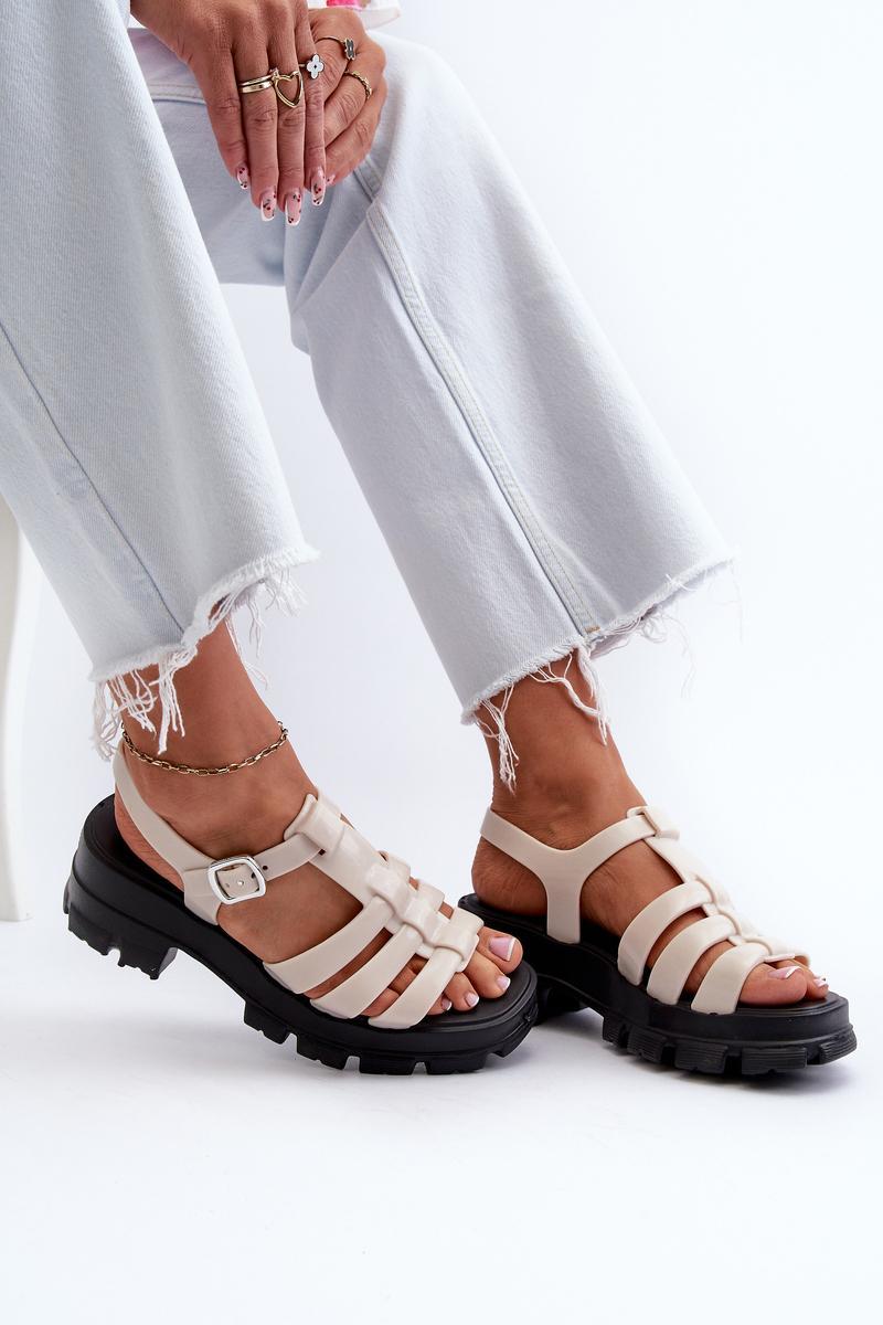 Step In Style Zaxy Light Beige Sandals - view 2