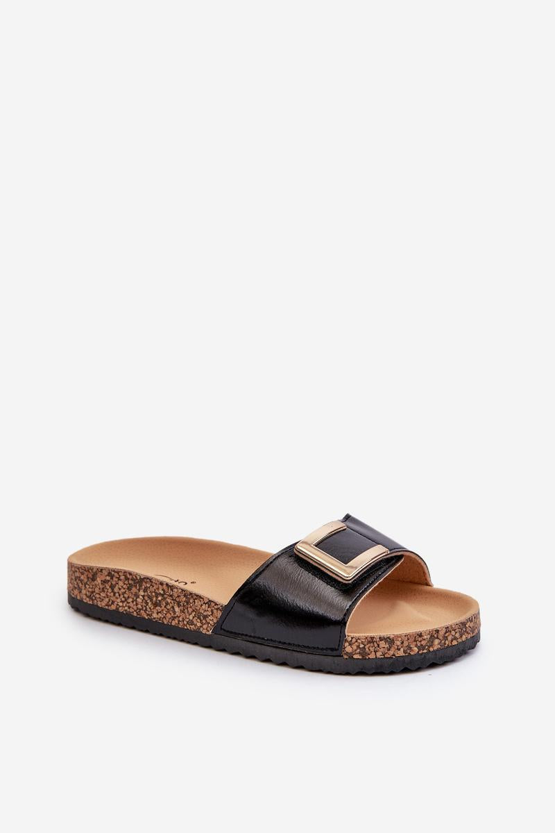 Step In Style Elleriome Black Platform Flip Flops - view 2