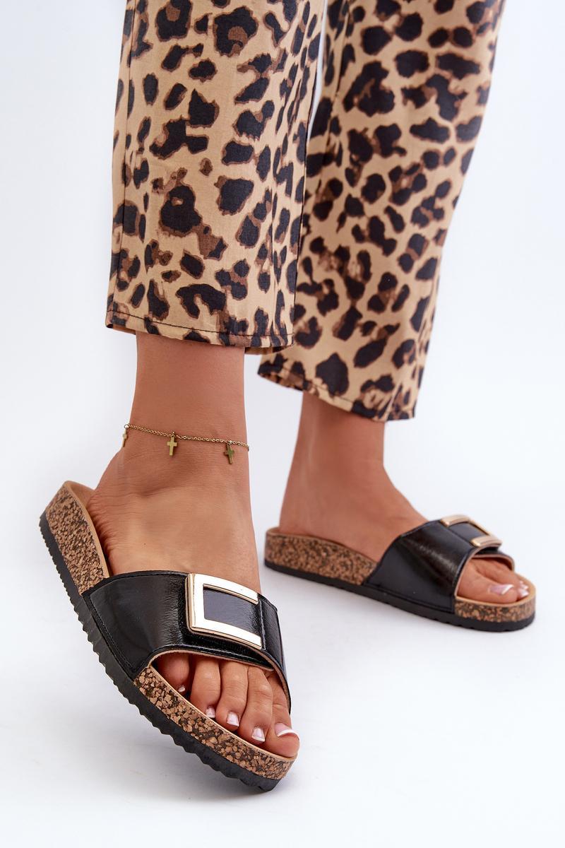 Step In Style Elleriome Black Platform Flip Flops - view 3