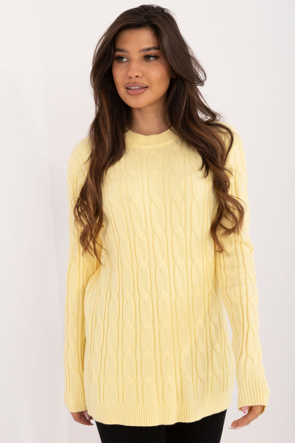 AT Light Yellow Long Sleeve Jumper