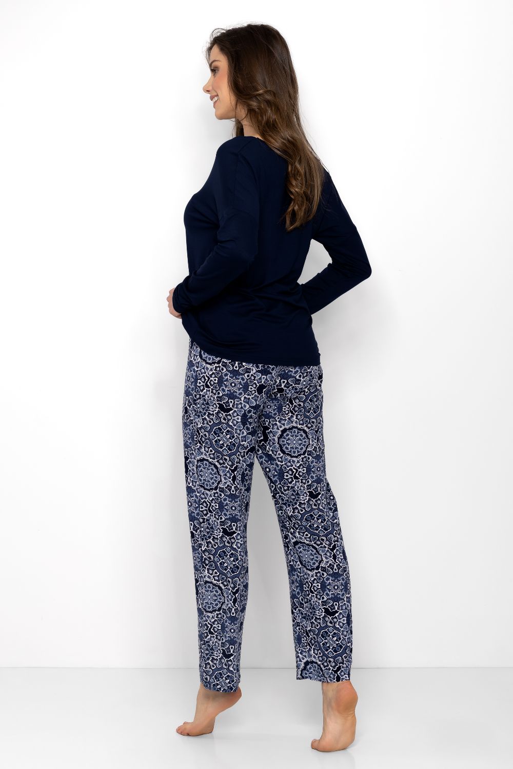 Momenti Per Me Moon Vibes Navy Pyjamas - view 2