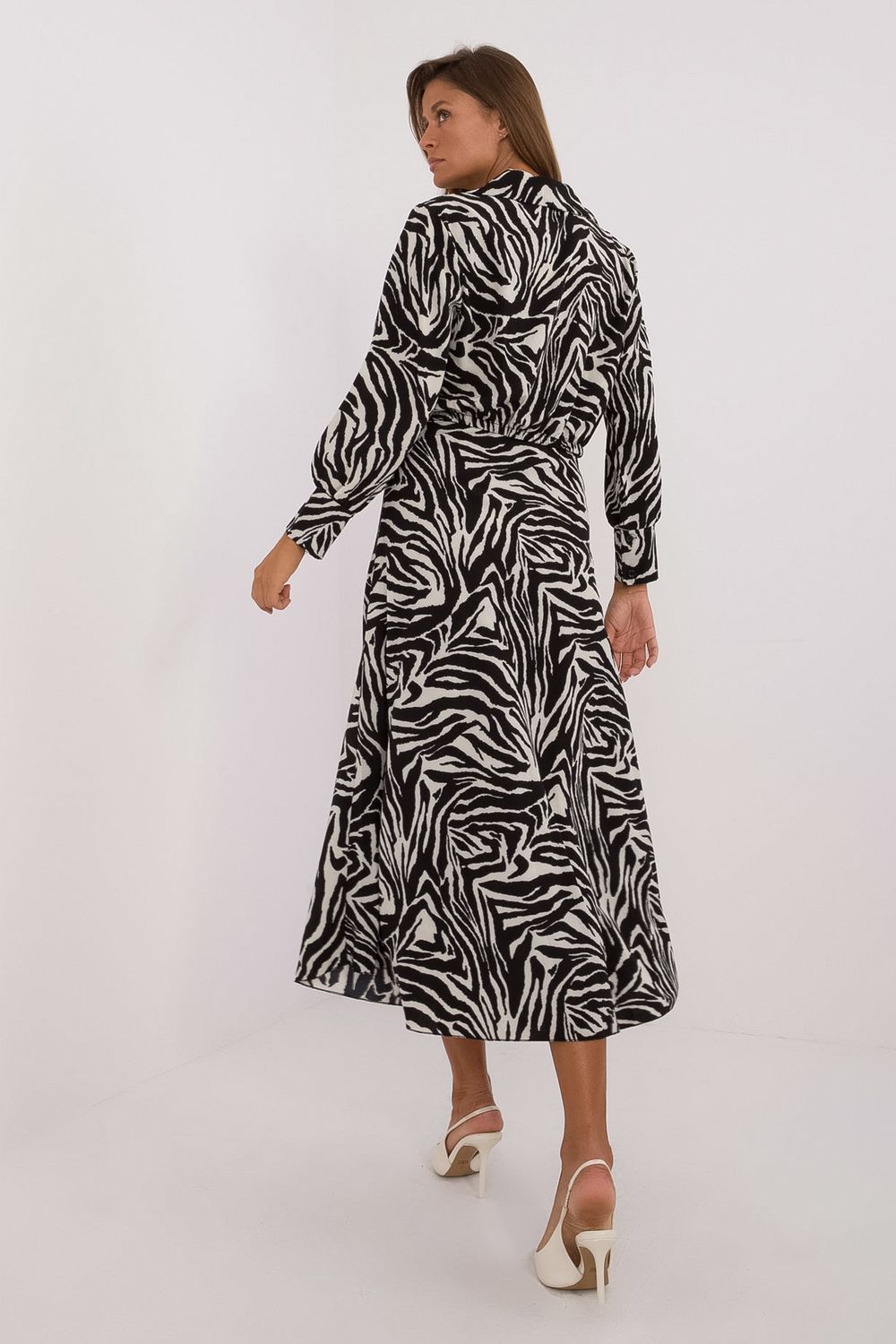 Italy Moda Ecru Wrap Skirt Co-Ord Set - view 3