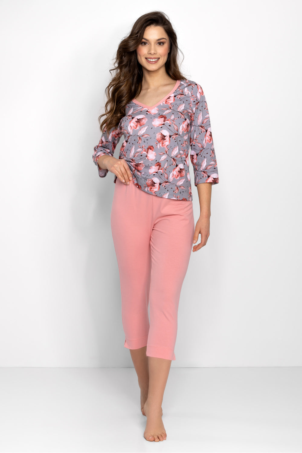 Momenti Per Me Everyday Peach Cotton Pyjamas