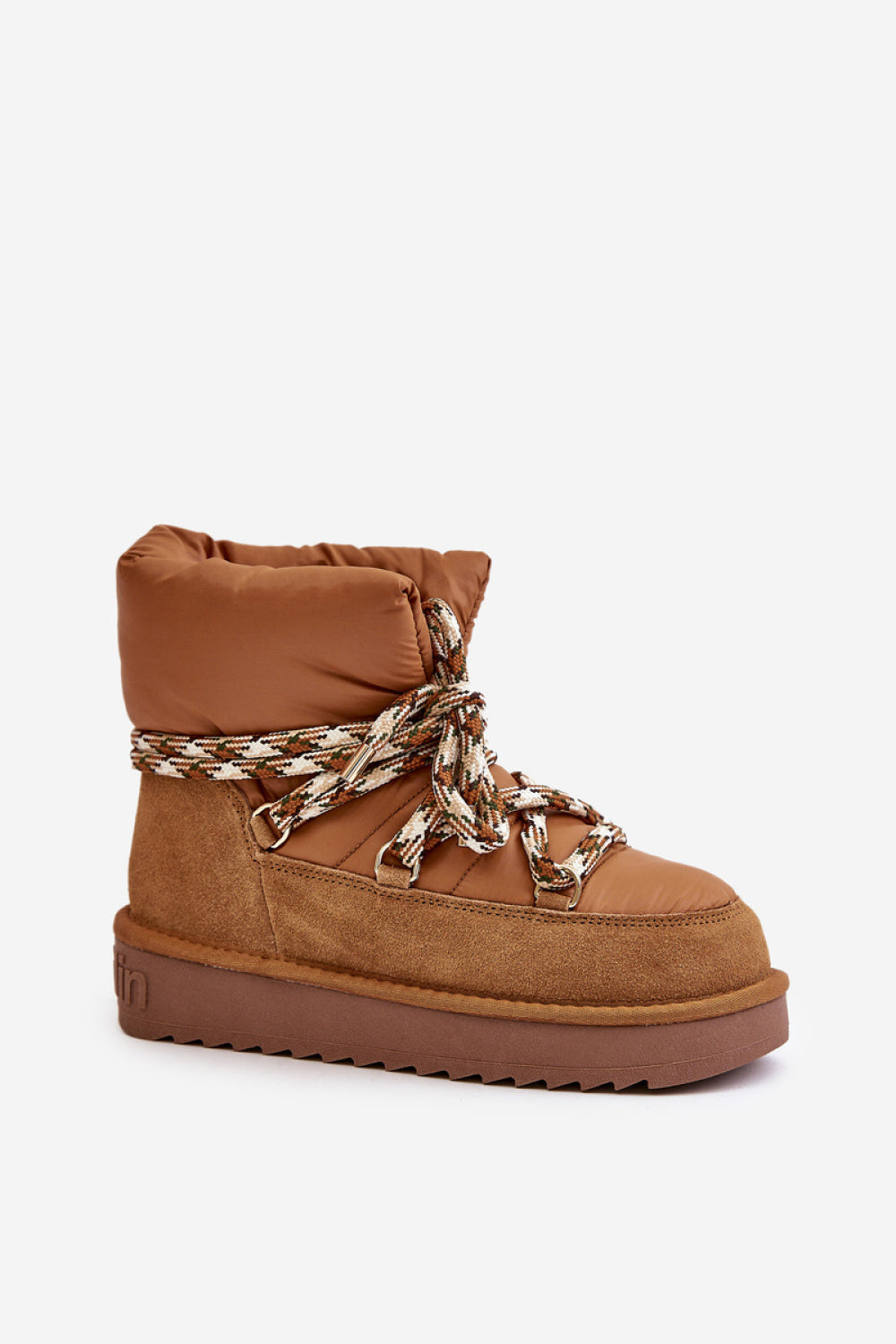 Step In Style Brown Suede Snow Boots - view 2