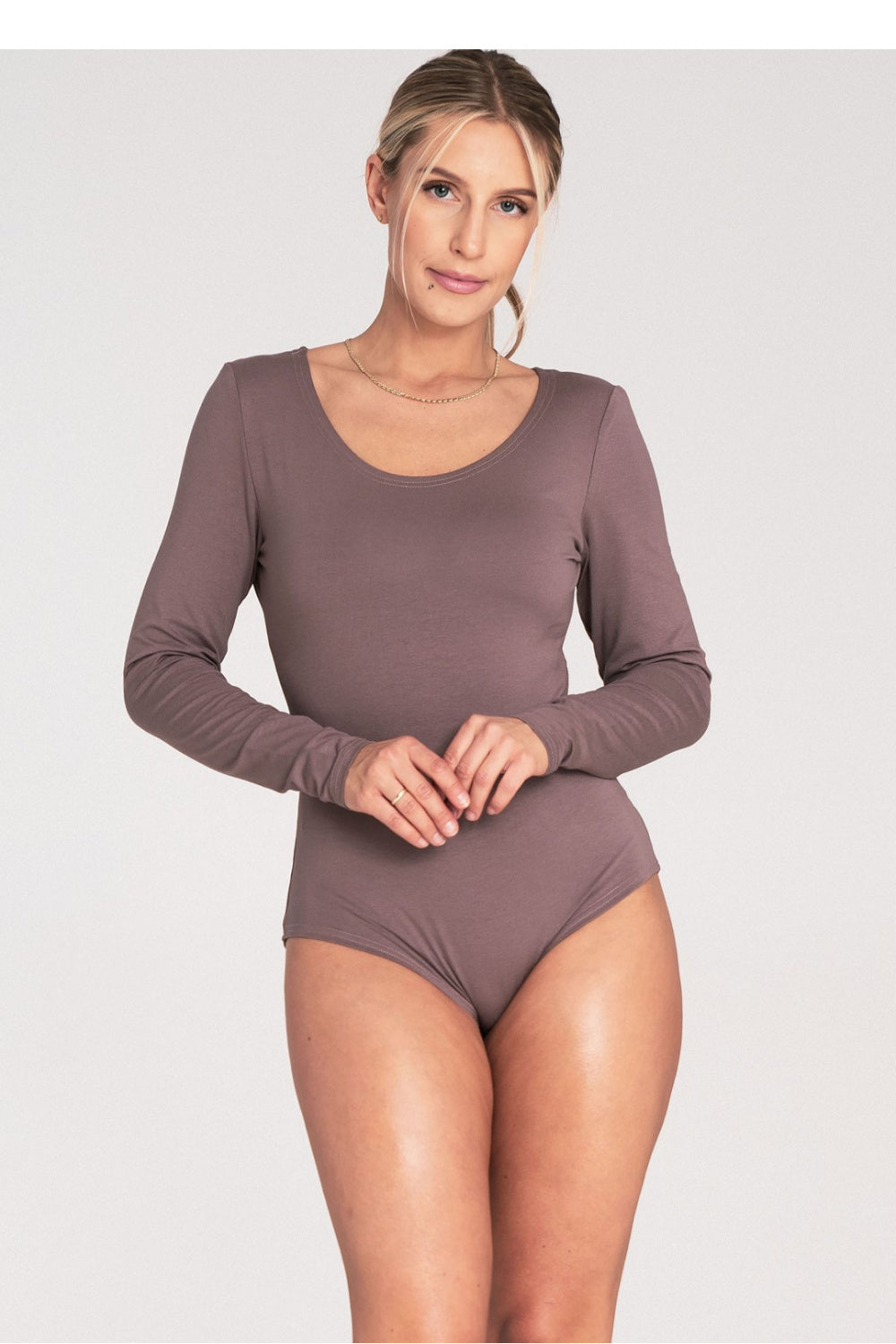 Figl Brown Shapewear Bodysuit