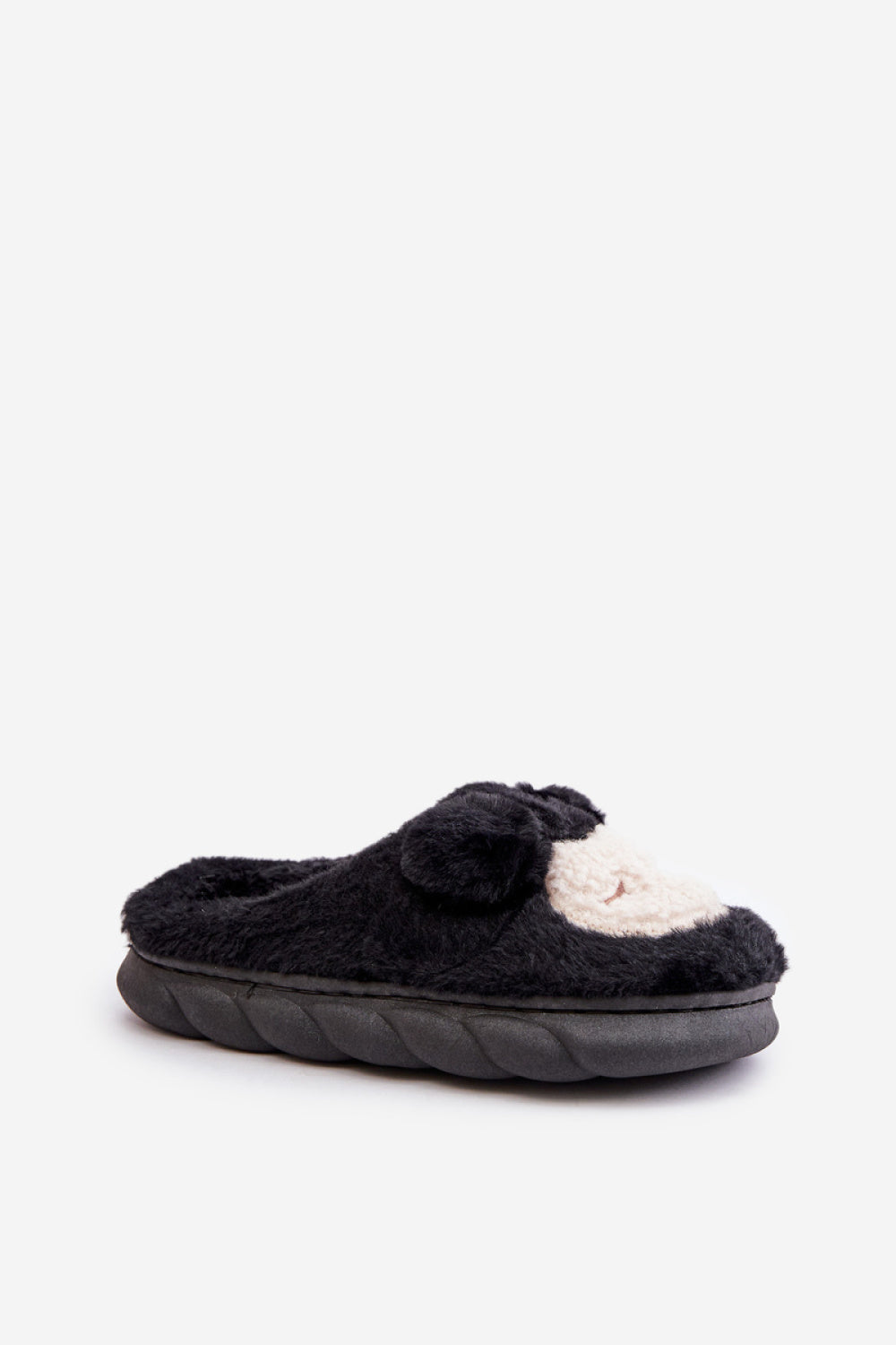 Step In Style Jozelinetta Black Warm Lined Slippers - view 2