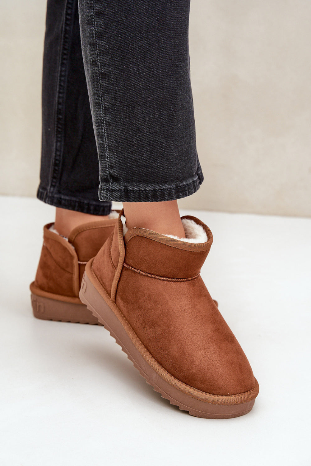Step In Style Brown Warm Lined Snow Boots - view 3