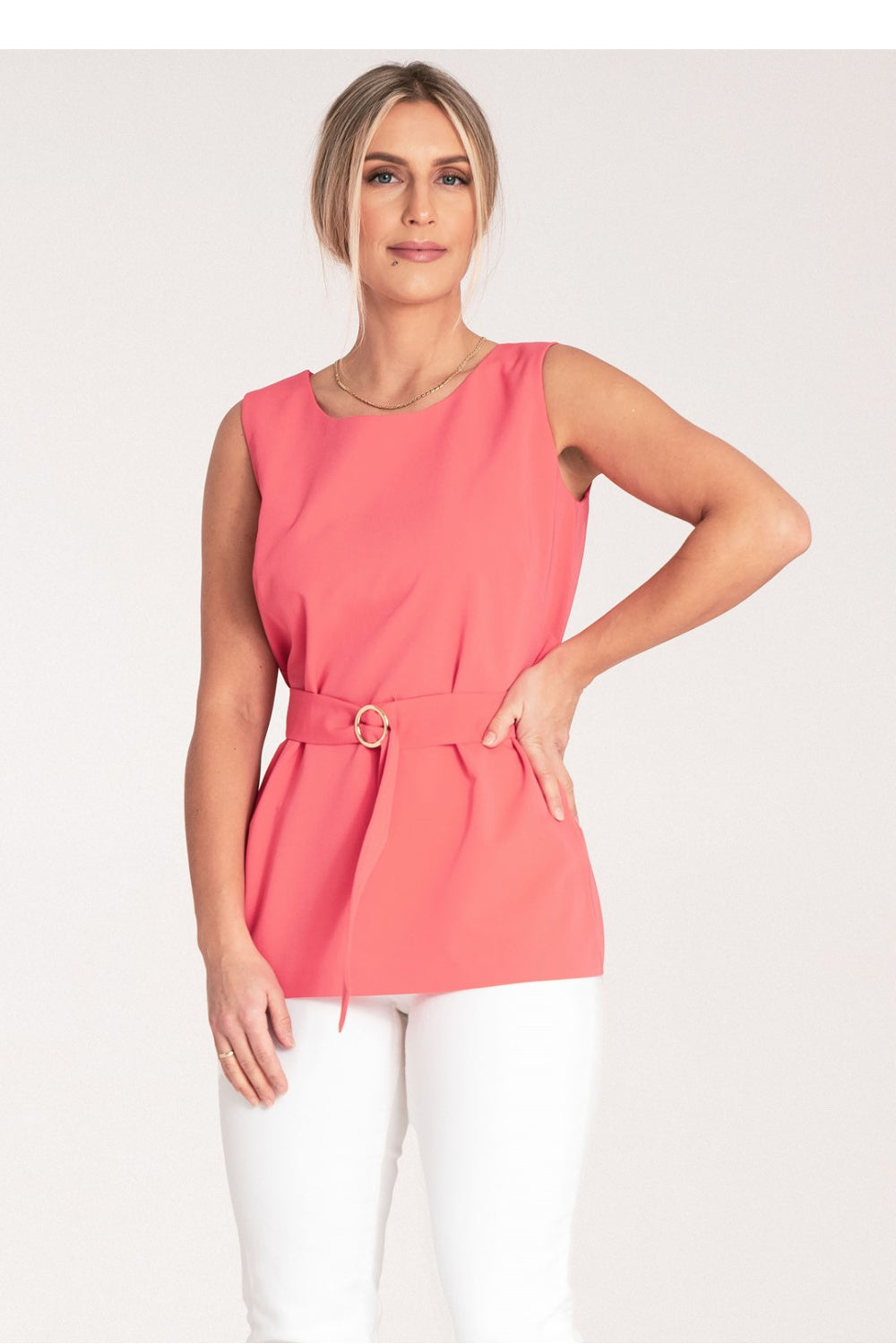 Figl Coral Blouse - view 4