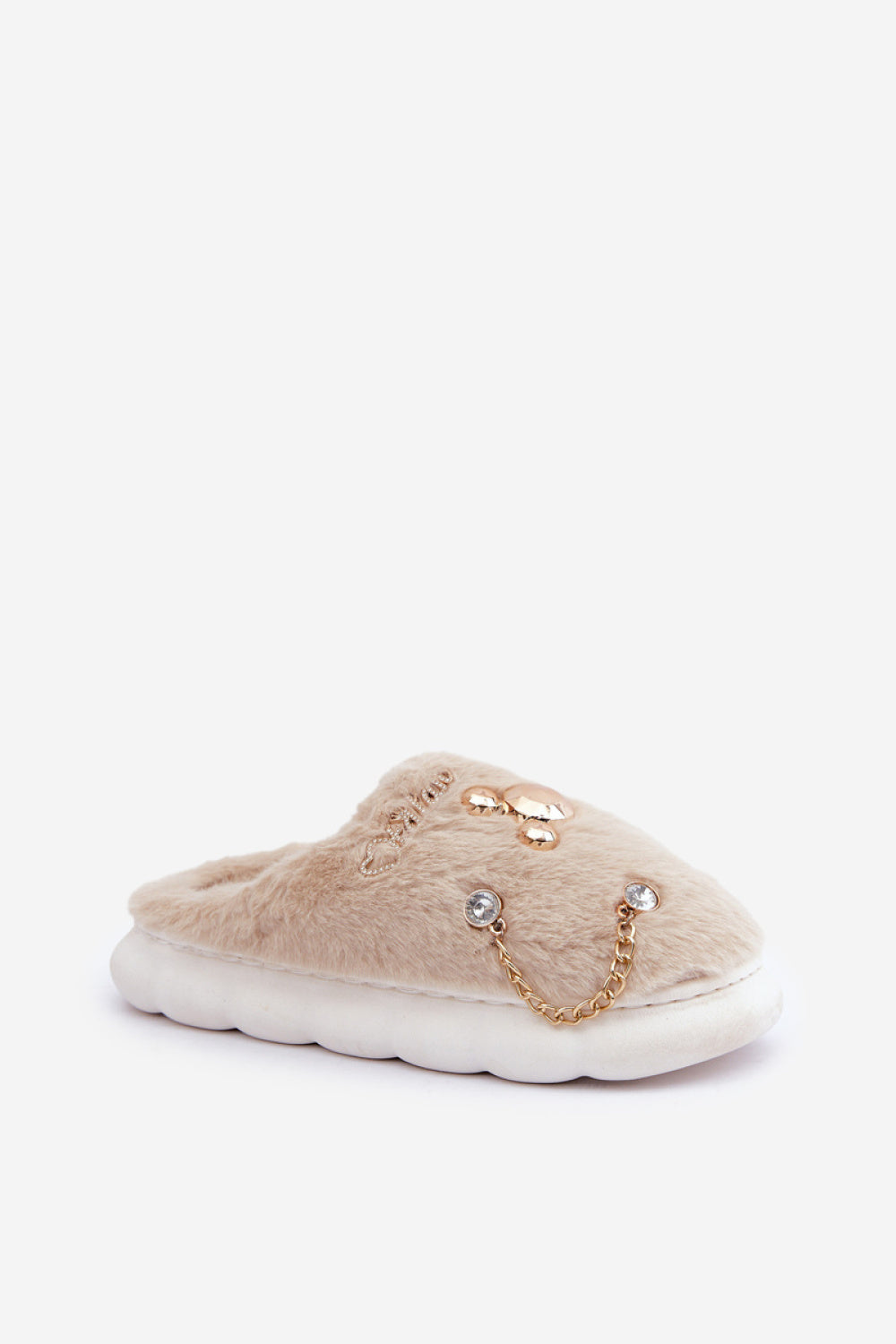 Step In Style Ivelfedi Beige Warm Lined Slippers - view 2