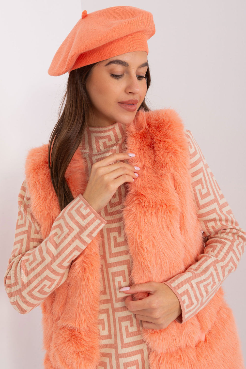 AT Peach Beret