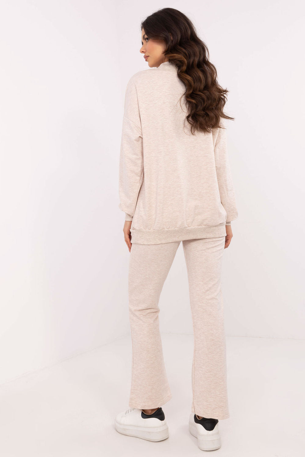 Factory Price Light Beige Wrap High Waisted Co-Ord Set - view 2