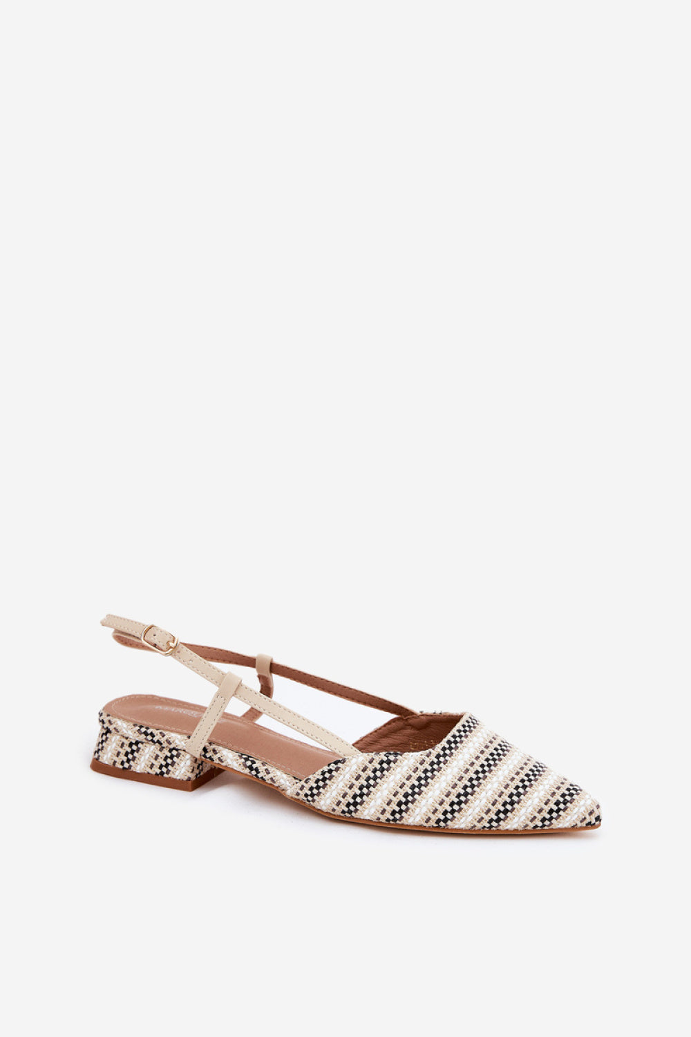 Step In Style Abroes Beige Ballet Flats - view 2