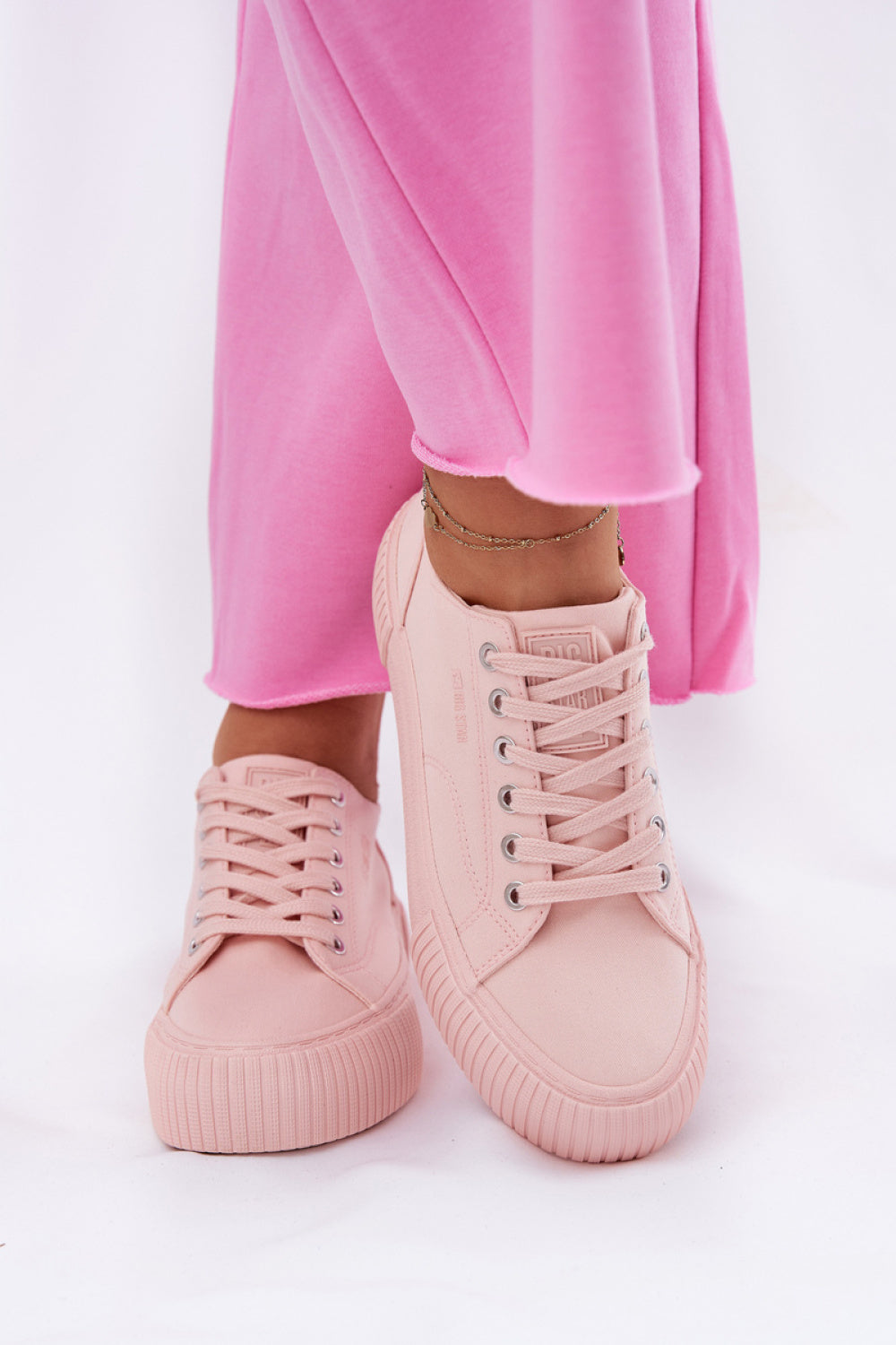 Step In Style Pink Platform Trainers - view 3