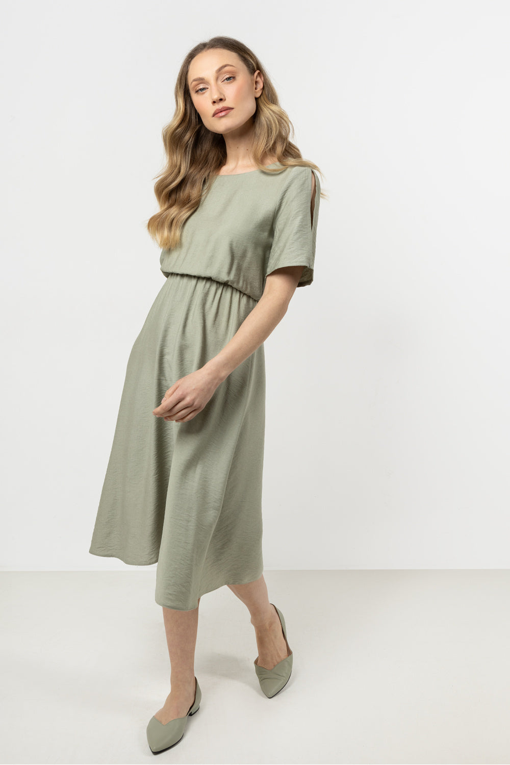 Awama Sage Dress
