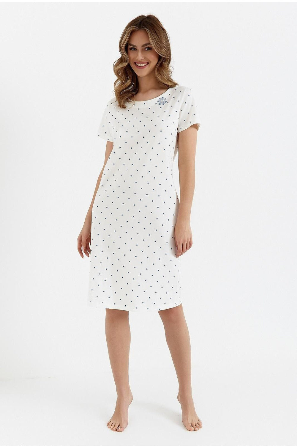Cana Polka Dot Nightdress - view 2