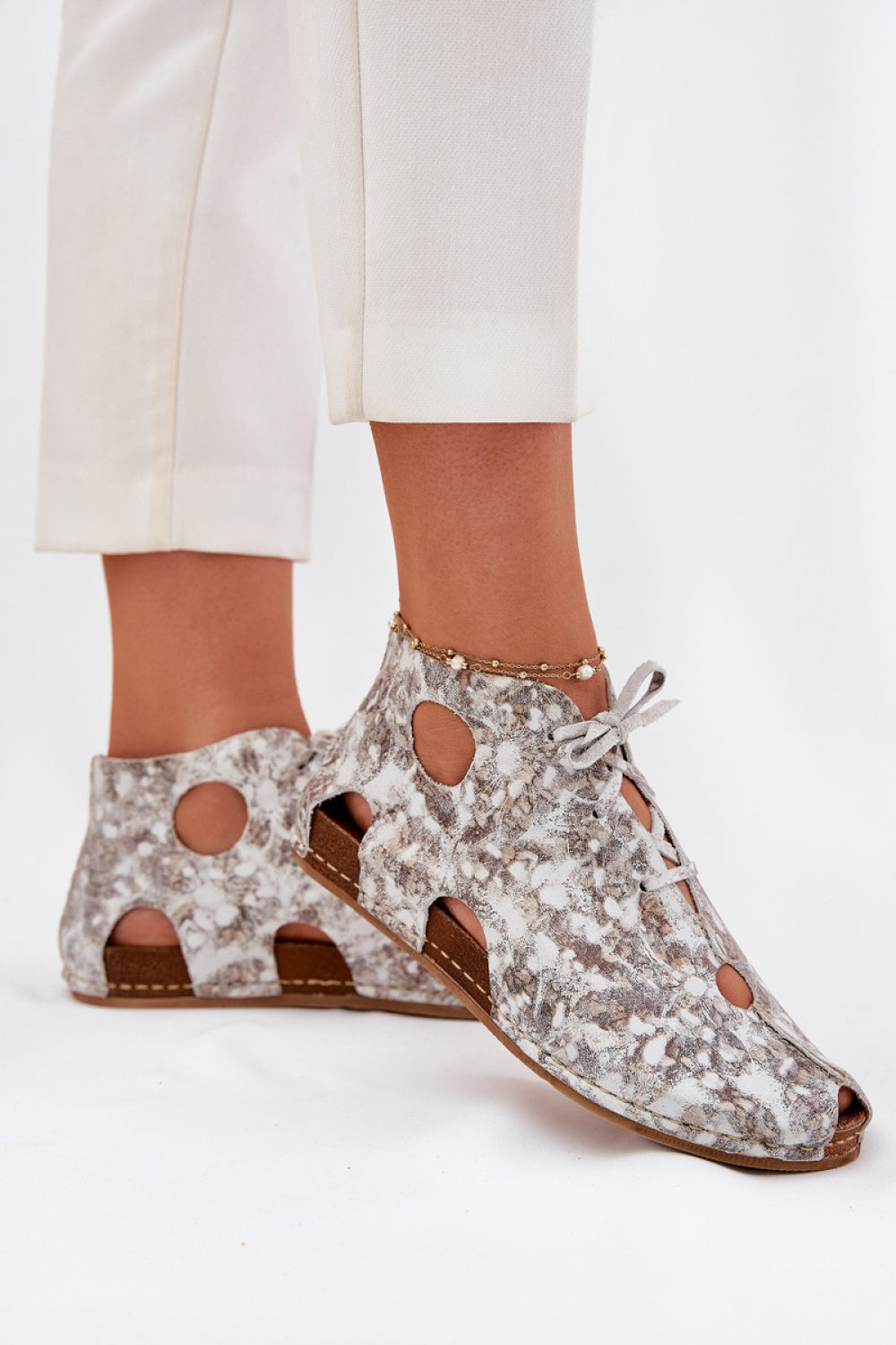 Step In Style Maciejka Beige Cut Out Boots - view 3