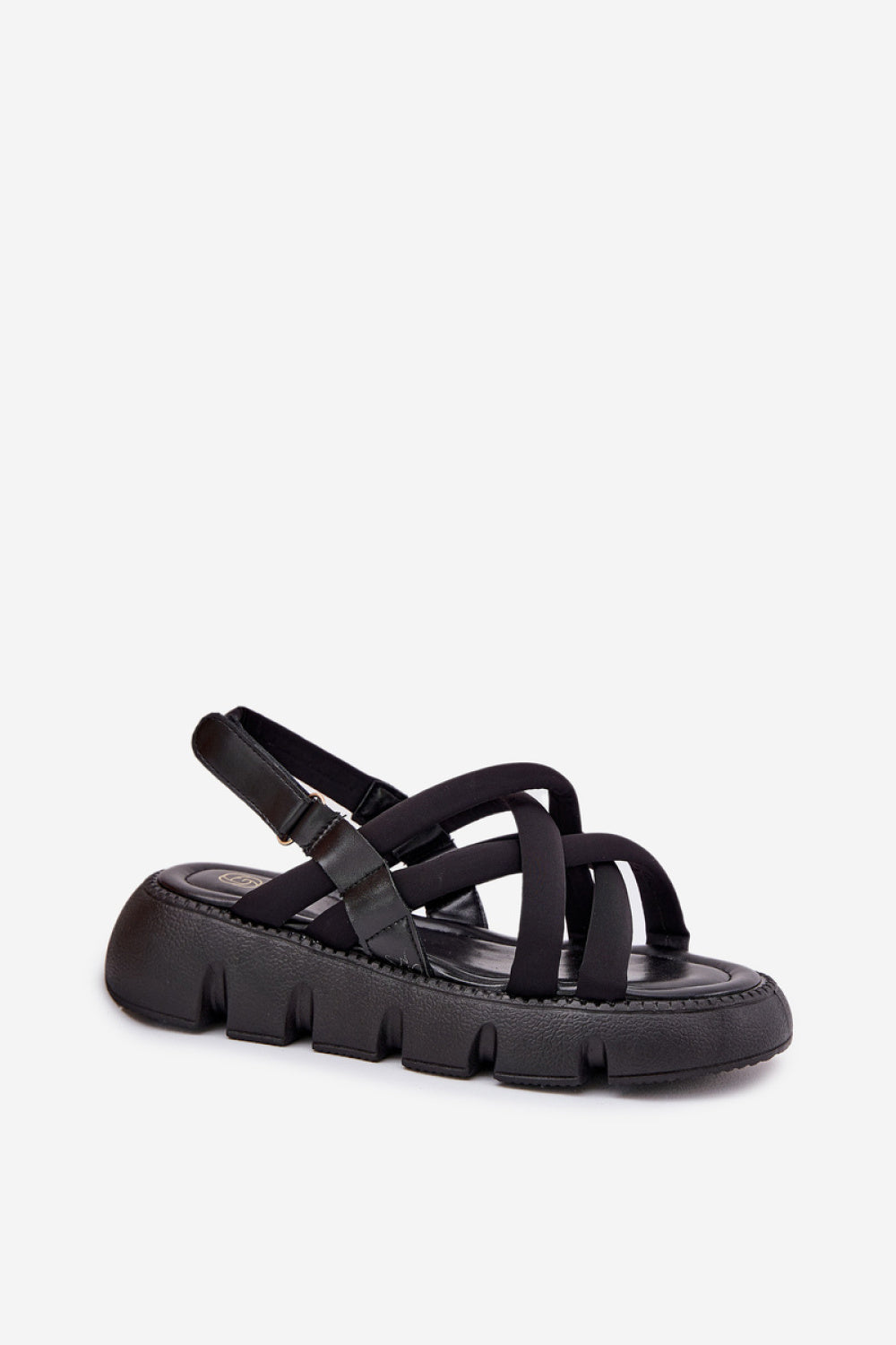 Step In Style Filamira Black Platform Sandals - view 2