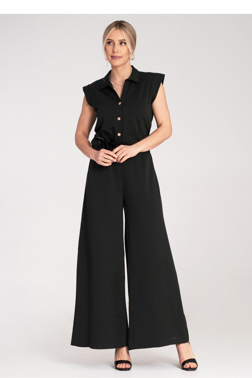 Figl Black Jumpsuit - view 4