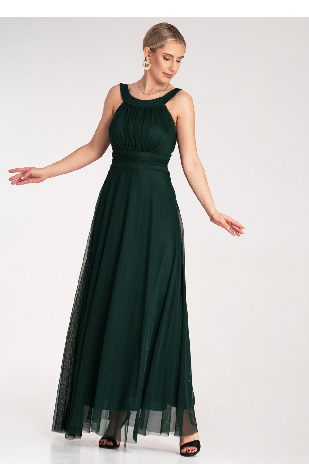 Figl Green Maxi Evening Dress - view 2
