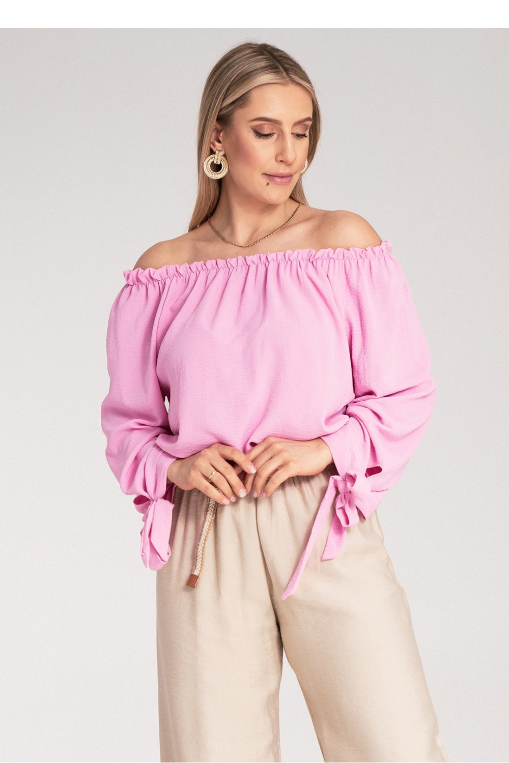 Figl Pink Blouse - view 4