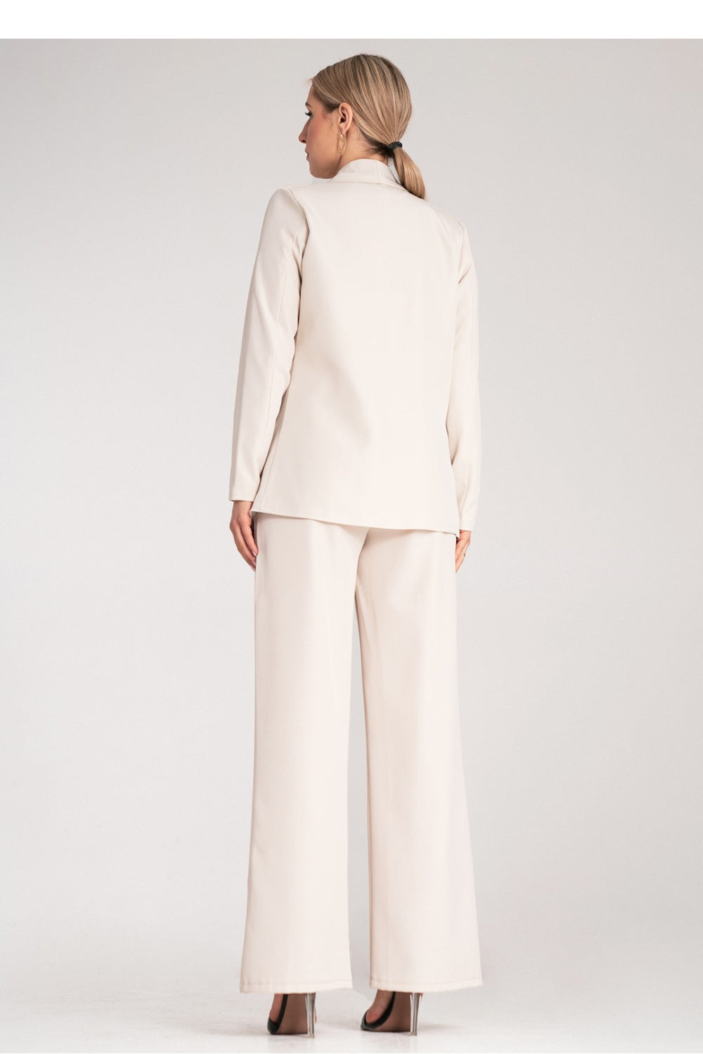 Figl Light Beige Long Sleeve Jacket - view 3