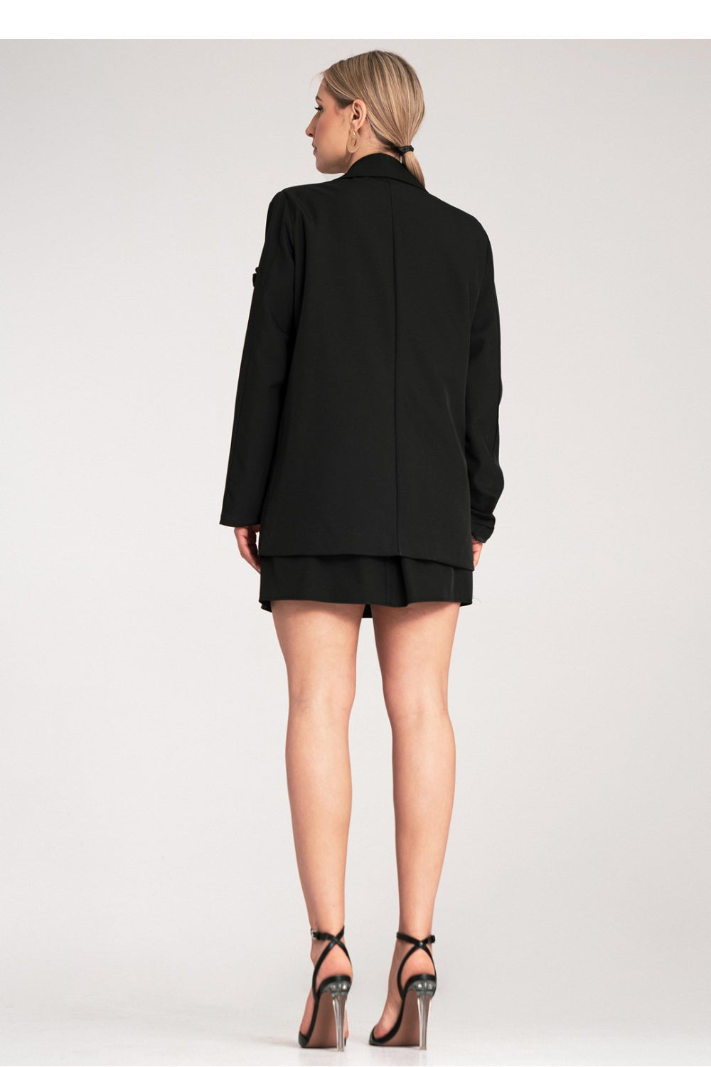 Figl Black Floral Jacket - view 3
