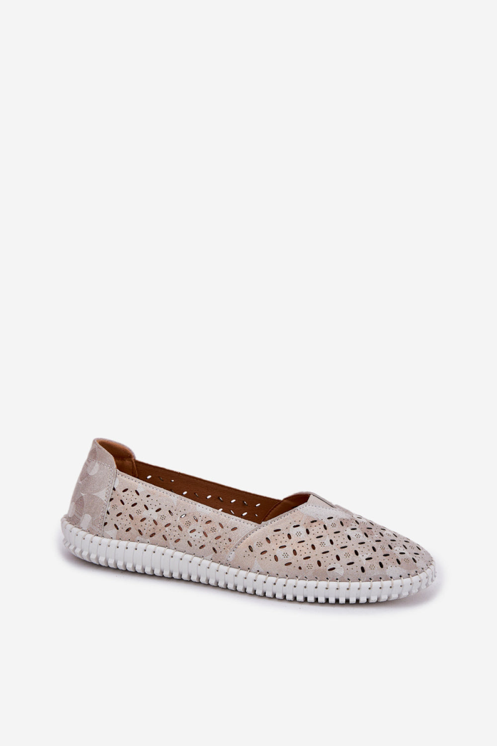 Step In Style Chulieta Grey Suede Shoes - view 2