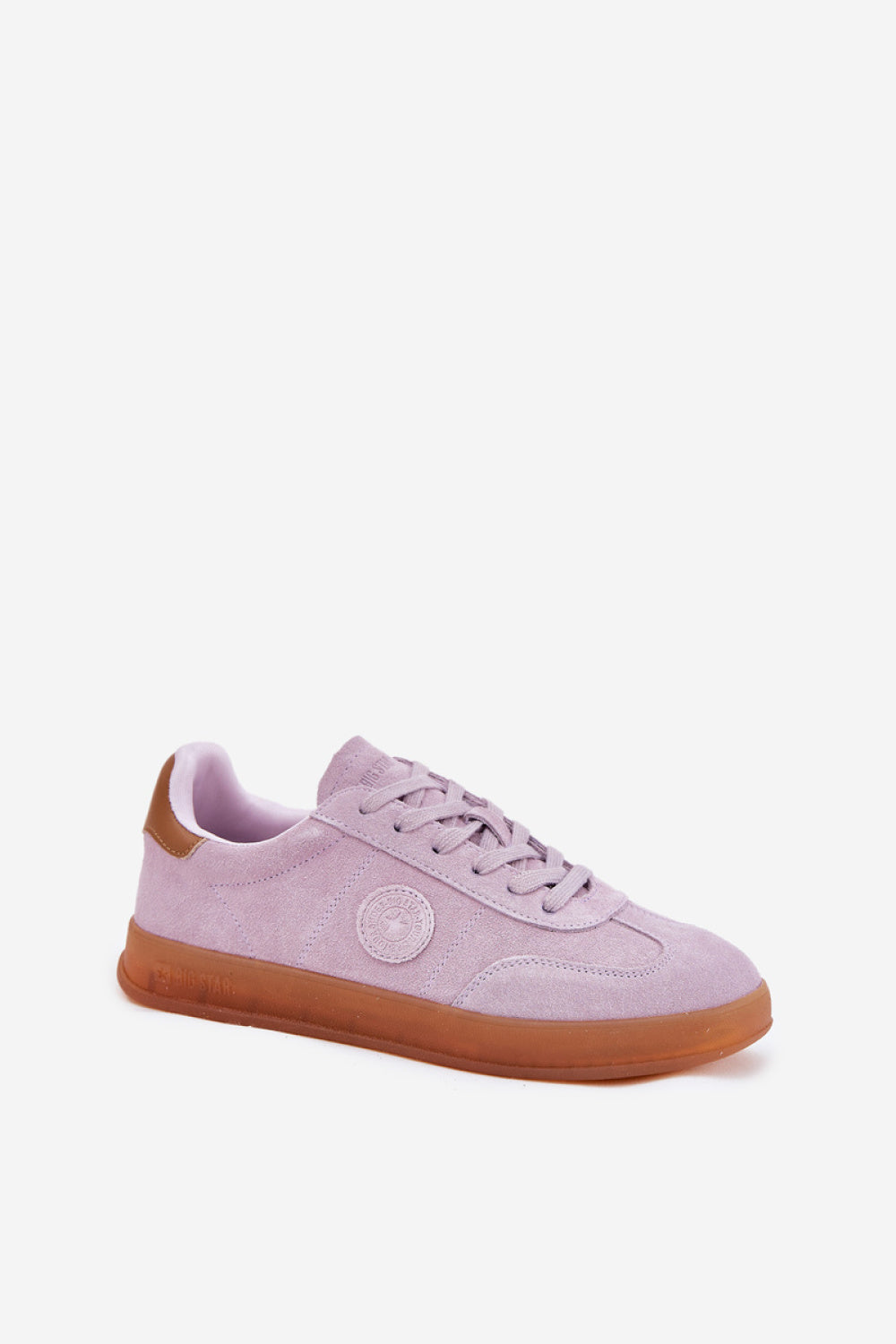 Step In Style Violet Suede Trainers - view 2