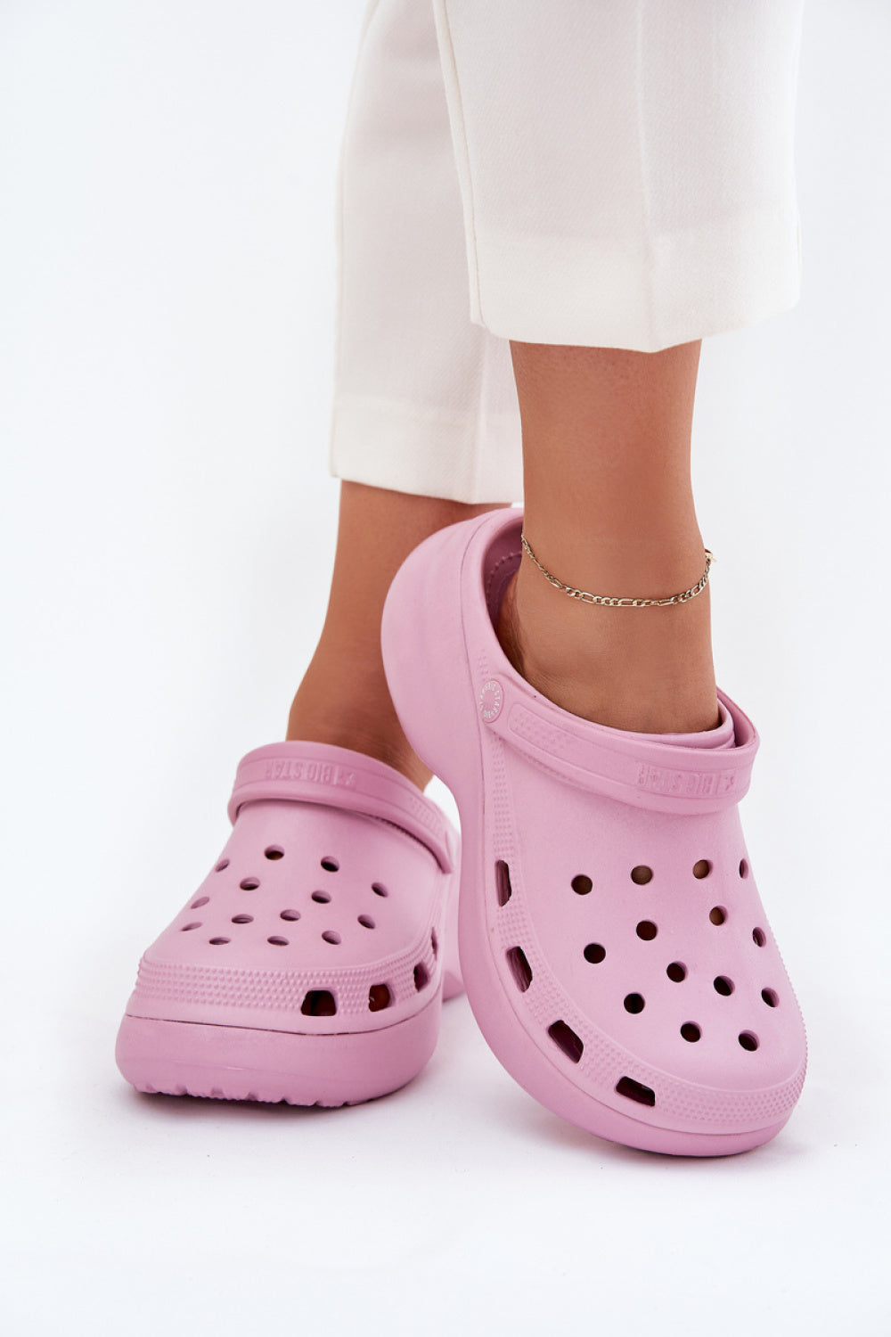 Step In Style Pink Flip Flops