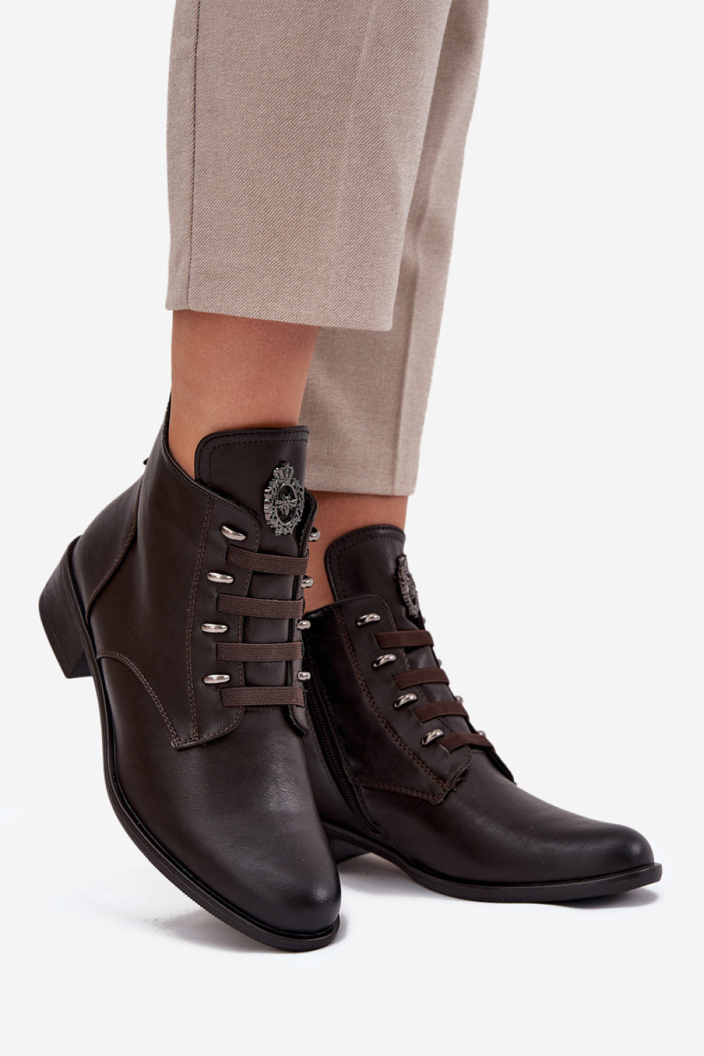 Step In Style Nevalia Brown Boots - view 3