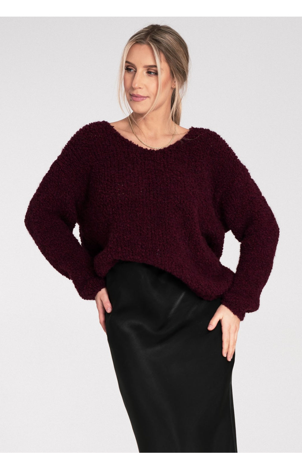 Figl Burgundy Jumper