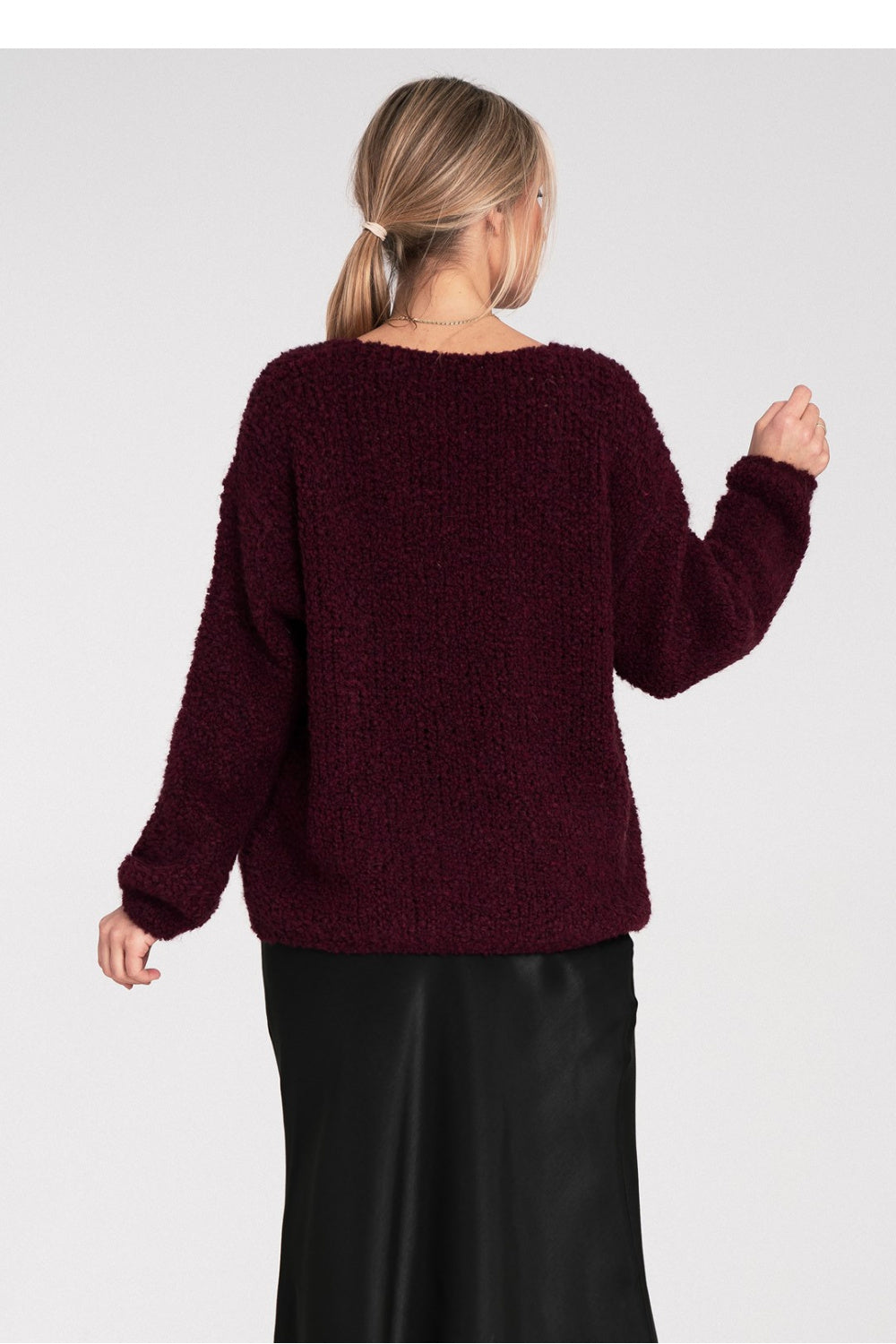 Figl Burgundy Jumper - view 3