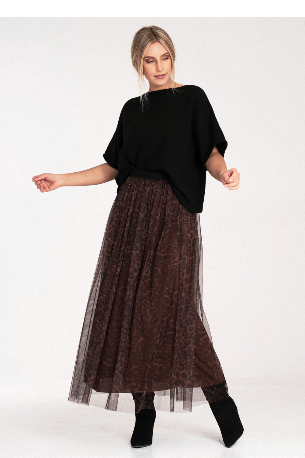 Figl Black Batwing Top - view 2