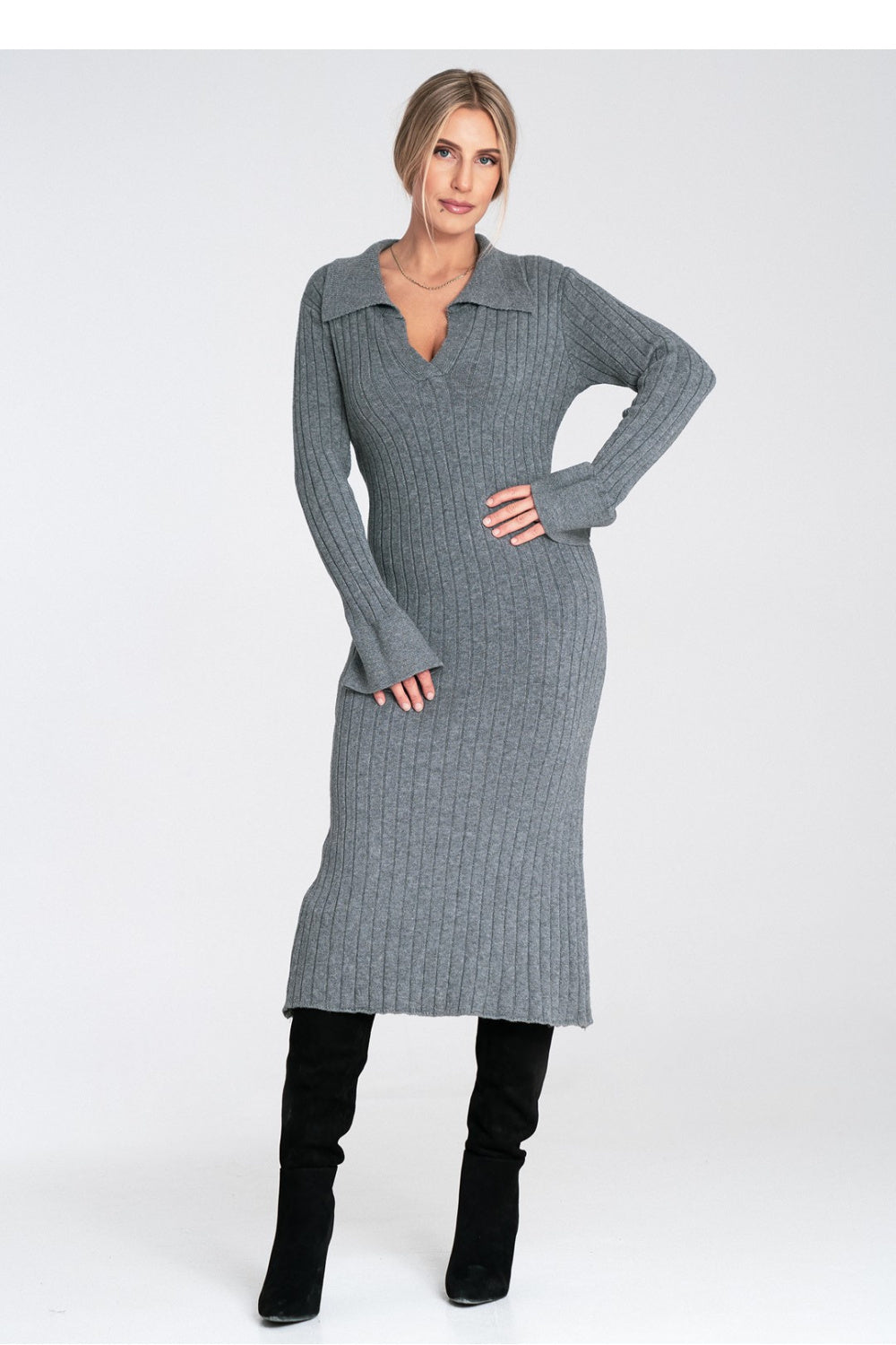 Figl Grey Dress