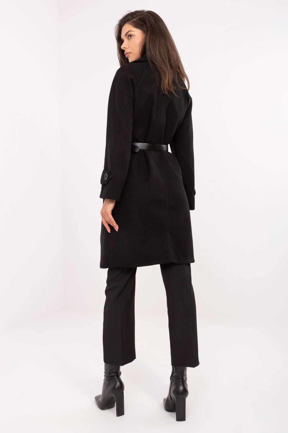 Rue Paris Black Coat - view 3