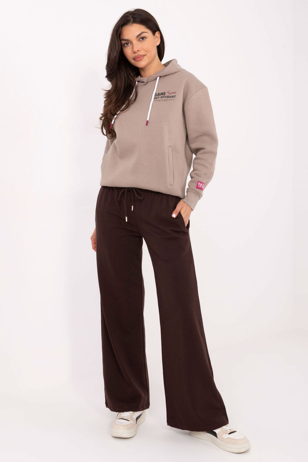 Relevance Dark Brown Cotton Joggers