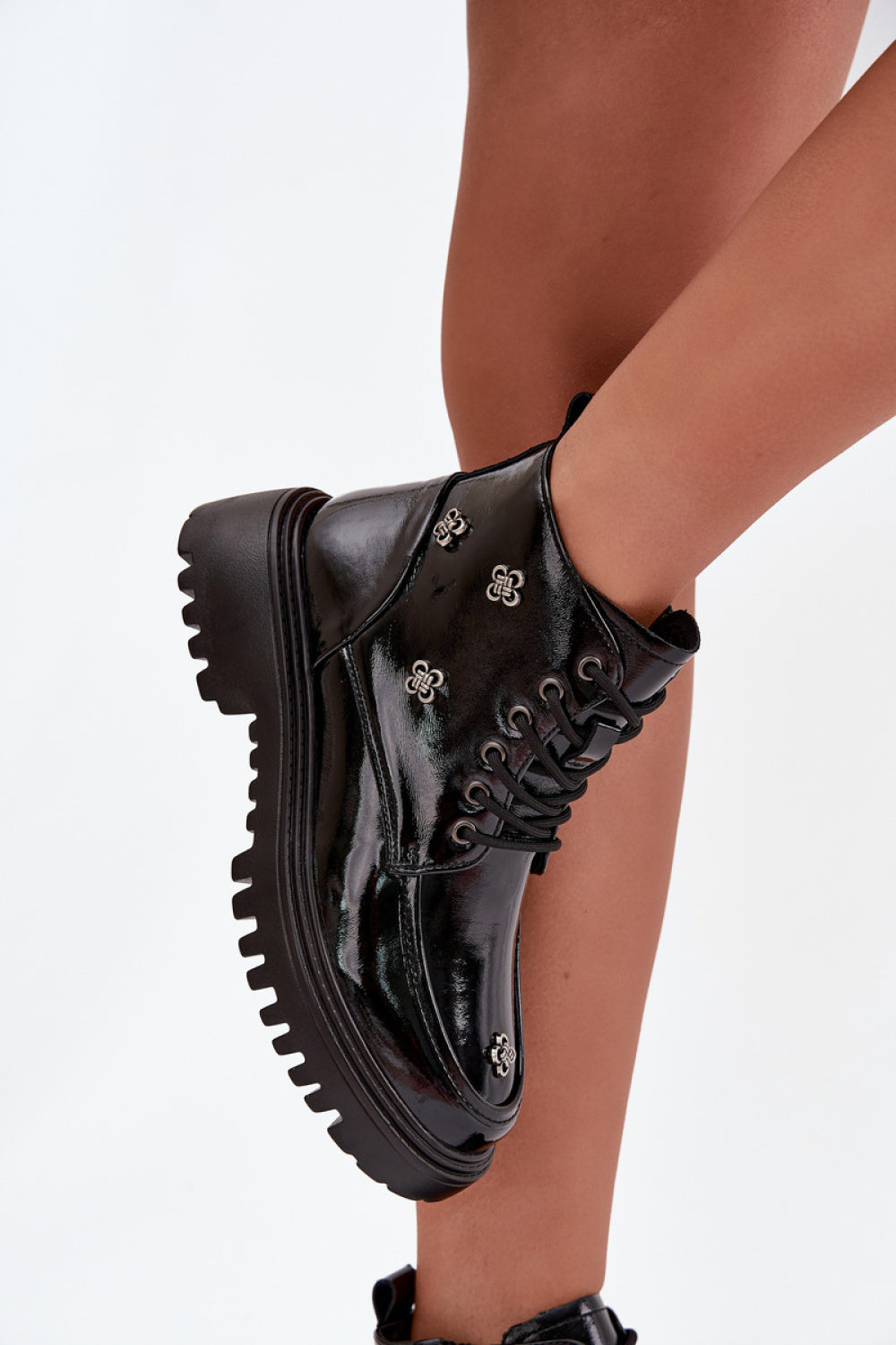 Step In Style Artiker Black Leather Boots with Zip - view 3