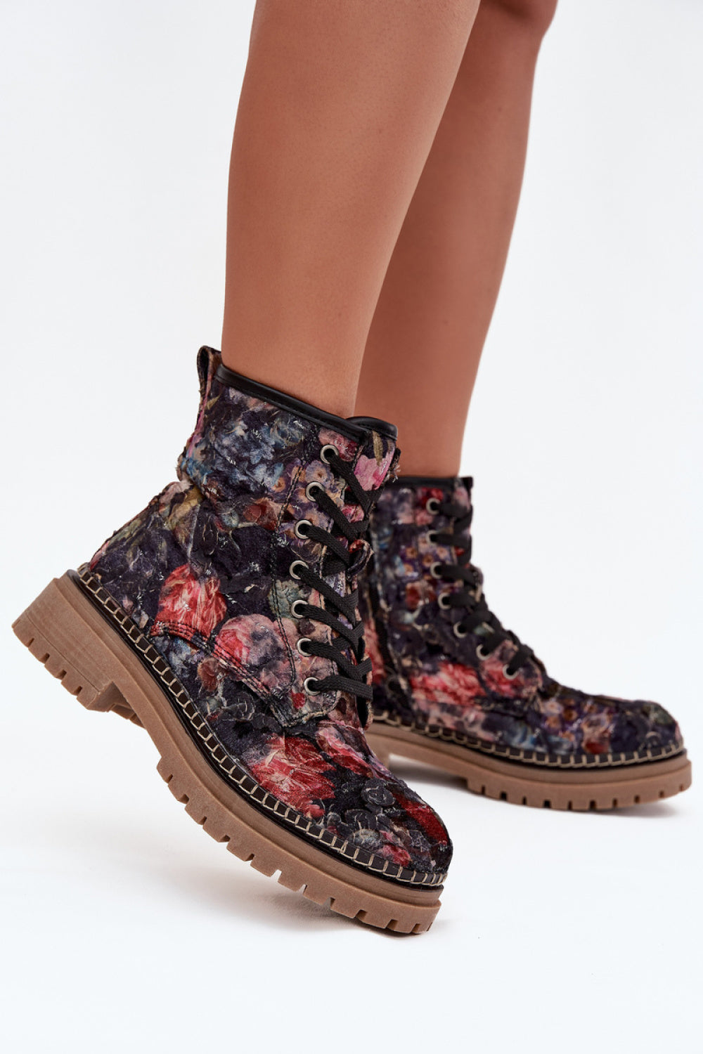 Step In Style Artiker Black Platform Warm Lined Boots